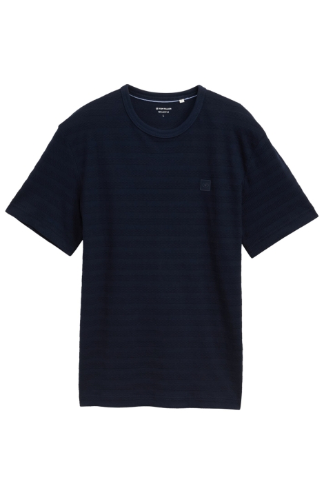 Tom Tailor structured basic t-shirt